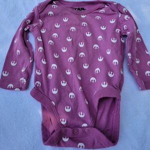 Amazon Essentials Purple Bodysuit One Piece